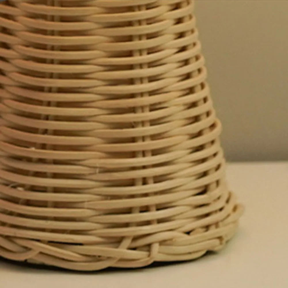 Senna Rattan Pleated Table Lamp
