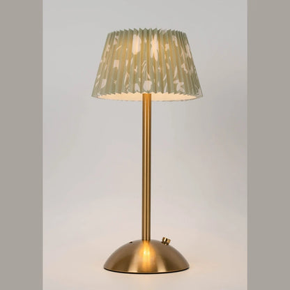 Elara Cordless Pleated Lamp