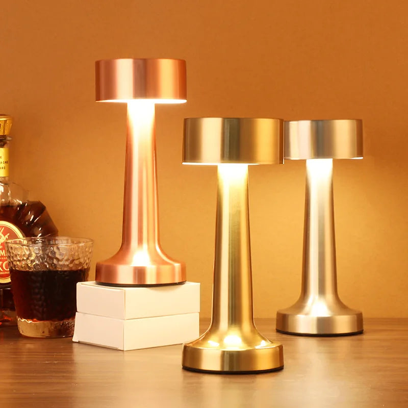 Odile cordless drum lamp finish collection
