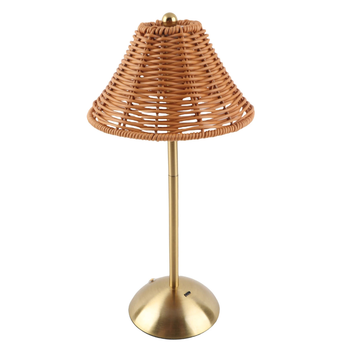 Nola Woven Cordless Table Lamp