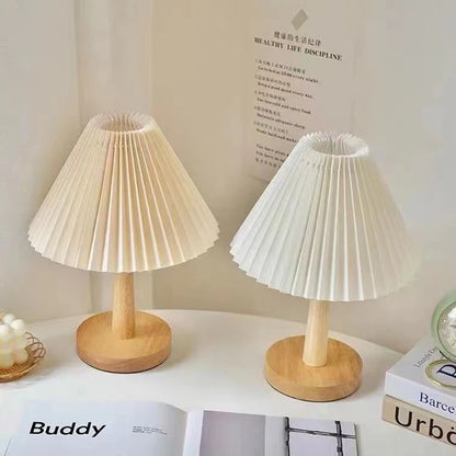 Sora Foldable Pleated Table Lamp