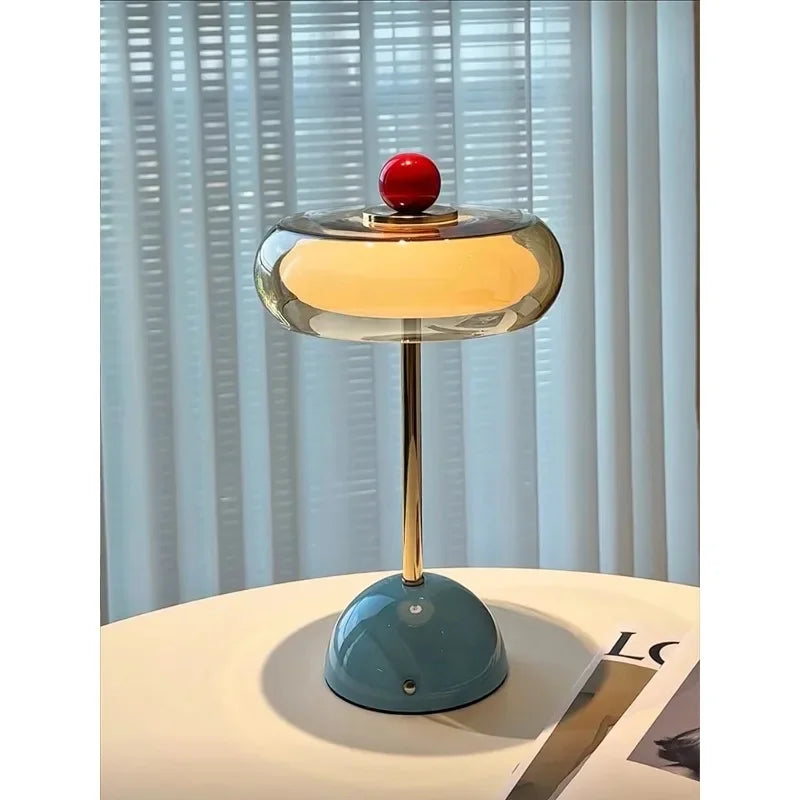 Aurelle Cordless Glass Lamp — product view 4