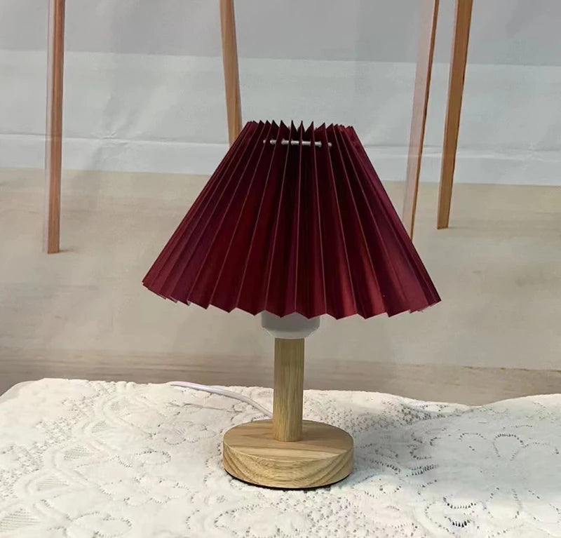 Sora Foldable Pleated Table Lamp