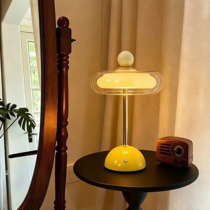 Sorrel Cordless Glass Lamp