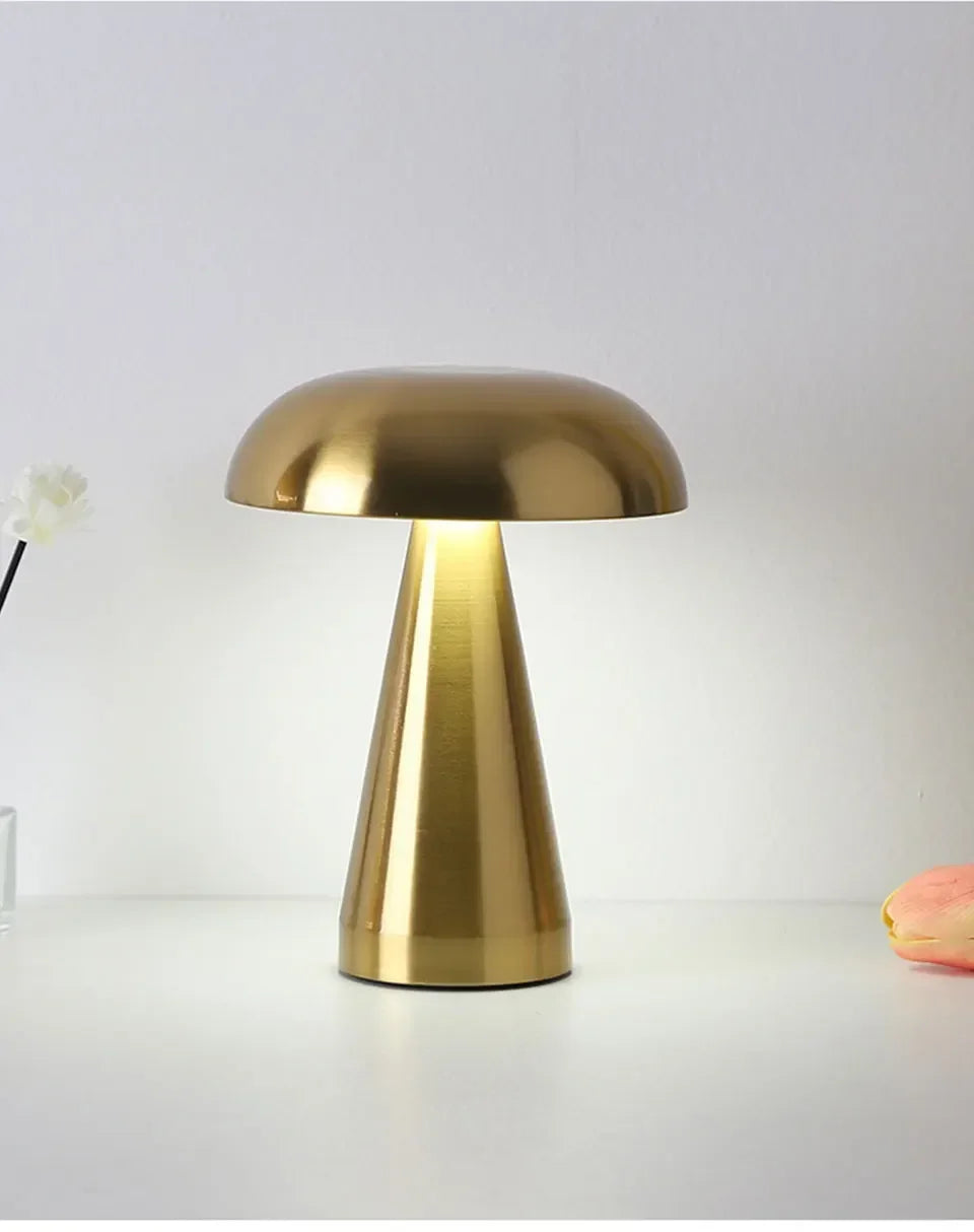 Noa Cordless Mushroom Table Lamp