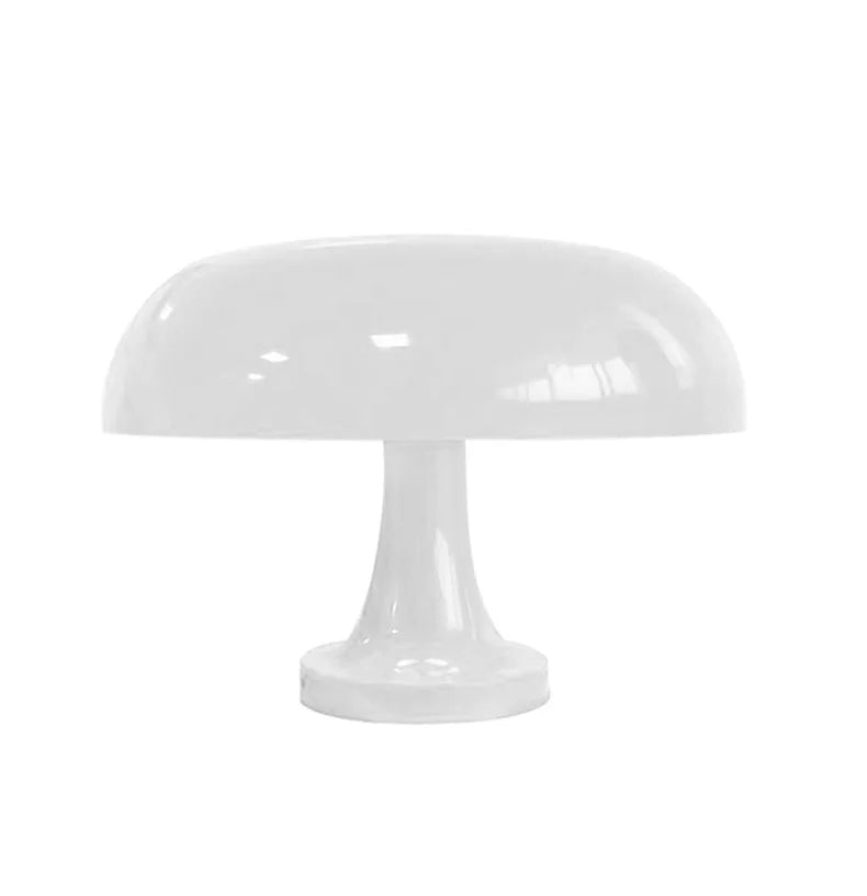 Designer Mushroom Table Lamp | Minimalist Dimmable LED, Scandinavian Style | For Bedside, Desk & Living Spaces