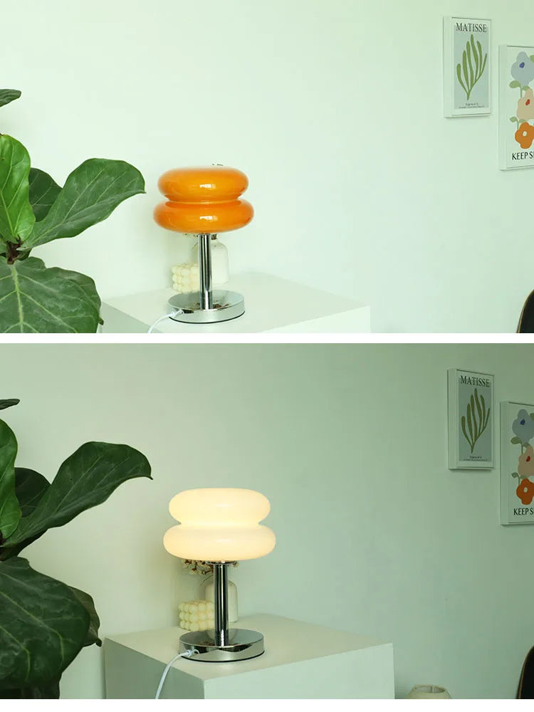 Cora Colorful Glass Table Lamp