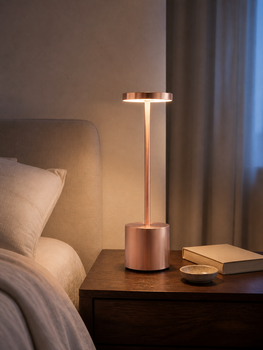 Astor Aluminum Cordless Table Lamp