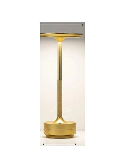 Lumae Atlas cordless table lamp in gold