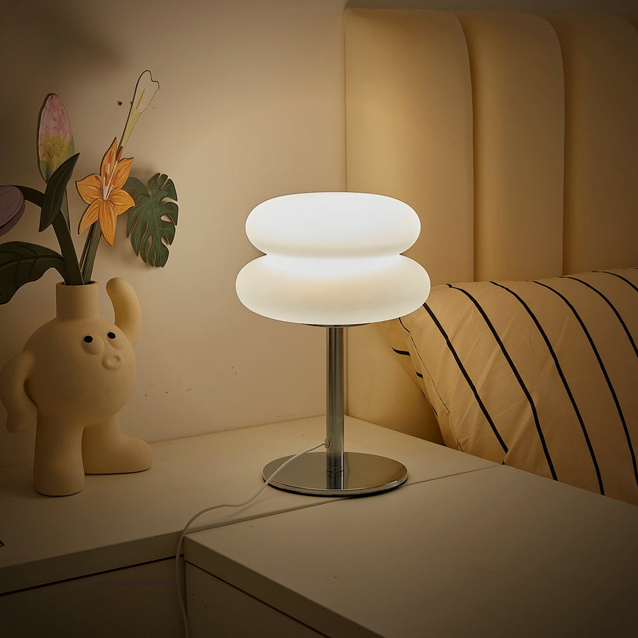 Halo lamp switched off in a neutral interior
