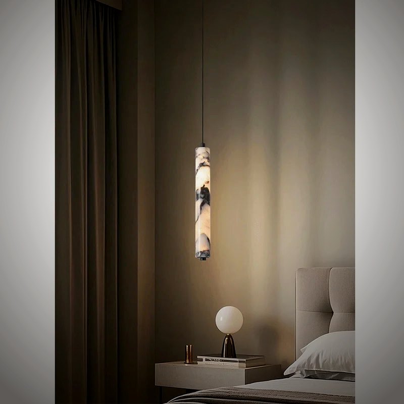 Stele pendant in a styled interior